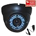 VideoSecu Outdoor Day Night 540TVL Zoom Security Camera Vandal Proof 1/3" Sony CCD 36 IR LEDs 4-9mm Varifocal Lens CCTV Home Surveillance Camera with Free Power Supply 1P1
