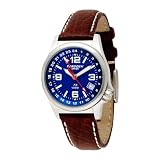 Torgoen Swiss Women's T05504 Zulu Time Leather Strap Watch