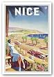 Nice by Reproduction Vintage Poster 36"x24" Art Print Poster