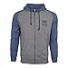 Fc Barcelona Hoodie Fz Summer Light Zip up Jacket Grey Adults (S)