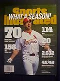 Mark McGwire St. Louis Cardinals What A Season! October 5, 1998 Sports Illustrated Magazine