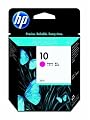 Original HP 10 Magenta Ink Cartridge in Retail Packaging
