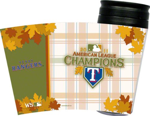 Texas Rangers 2011 American League Champions Acrylic Travel Tumbler
