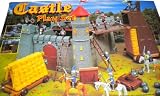 100+ Pcs Castle Old Style Play Set Battering Ram HorsesIMAGE