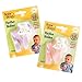 Baby Buddy Pacifier Clip Holder, Newborn Essential with Universal Fit for all Binky and Teether Brands, Ages 4+ Months, Lilac + Light Pink, 2 Pack