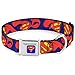 Buckle-Down Seatbelt Buckle Dog Collar - Superman Shield w/Cape - 1.5
