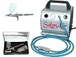 .3mm Airbrush 20cc & 40CC Cups With Salon-Air TC-60 Compressor .3mm Airbrush 20cc & 40CC Cups With Salon-Air TC-60 Compressor