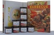 Grilling Food Gift For The Chef - Barbecue Book  International Meat Kabob Tandoori Arabic  Mediterranean Seasonings  Garnish Spices