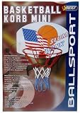 BEST BASKETBALLKORB MINI , rot, ca. 30 cm