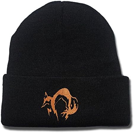 DEBANG Metal Gear Solid Fox Hound Logo Adjustable Snapback Embroidery Baseball Hats Visor Casual Mesh Caps Beanies