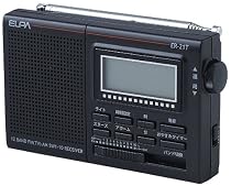 ELPA 液晶表示AM/FM/短波ラジオ ER-21T