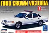 1996 Ford Crown Victoria Police Car Plain White by Lindberg by J Lloyd International - Lindberg