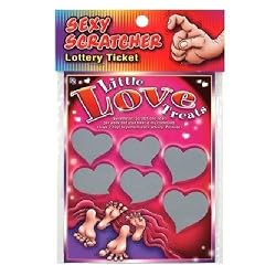Sexy Scratcher Lottery Ticket - Little Love Treats