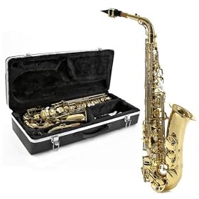 Alto Saxophone by Gear4music Light Gold