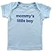 Baby : Luvable Friends Tee Top Mommy's Little Boy, Blue 3-6 Months