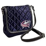NHL Columbus Blue Jackets Quilted Purse, Navy