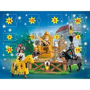 calendrier de l'avent les chevaliers playmobil
