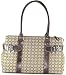 Apparel : Nine West "Small Signs" Satchel in Khaki / Chestnut (LARGE)