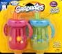 Sip and Smile Spill Proof Cup 2 Handle Cup Design, 7 Ounce, 2 Pack, Colors May Vary