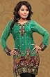 Indian Tunic Top Womens / Kurti Printed Blouse India Clothing