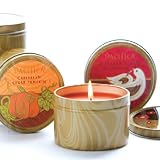 Pacifica Natural Soy Candle in a Tin- Tuscan Blood Orange- 7 Oz.