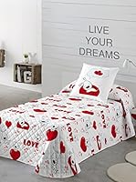 COSTURA Colcha Puppy Love (Blanco / Rojo)