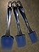 Simple & Flexible 3-piece Silicone Spatula Set