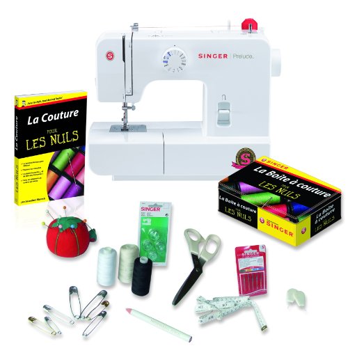 Singer 041415 - Macchina da cucire 85 W + libro d'introduzione al cucito per dummies