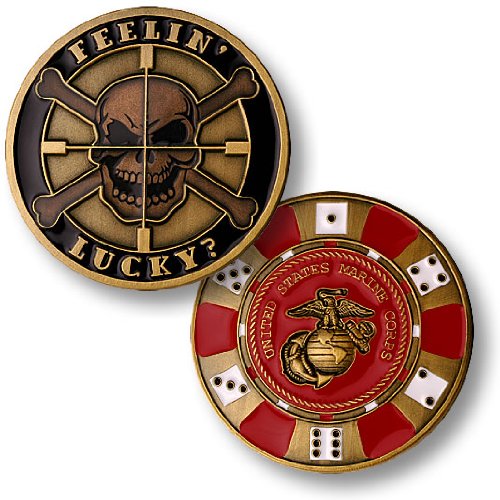 Feelin' Lucky -- Marine Corps Challenge Coin