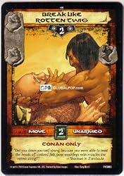 Conan CCG #085 Break Like Rotten Twig Single Card 1VC085