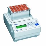 Eppendorf 022670000 Thermomixer Dry Block Heating and Shaking Thermal Cycler with Work Rack and 0 degree C Cool Pack, 24 x 1.5mL Tube Capacity, 120V/60Hz