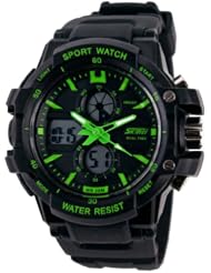 Womens Waterproof Sports Watch & Led Summer Swimming Diving Fashion Sports Watch SK-240