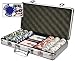New 300 Real Clay 11.5 gram Crown Wheatear Casino Poker Chips Set