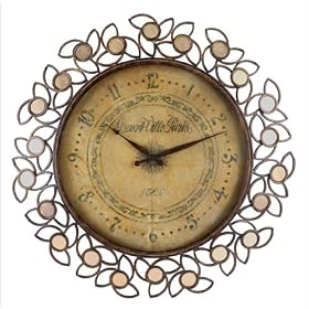 Ville Clock by Billy Moon Wall Art