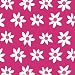 Cocktail Napkin, Pink Ribbon Floral