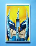NEW Superhero Wolverine Single Switch Plate Switchplate w/ Marvel Materials