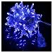 Blue Led Connectable Christmas X`mas Party String Fairy Light - 10M, 100 LED, Different Glowing Mode