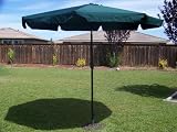 9 Foot Market Umbrella, Tilt + Crank, Awning Brand New