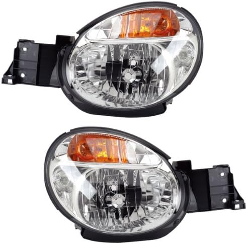 2002-2003 Subaru Impreza Headlight Headlamp Halogen Composite Head Lamp Light Left Driver AND Right Passenger Side (2002 02 2003 03)