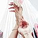 Bling Jewelry 925 Sterling Silver Rosary Beads Cross Bracelet