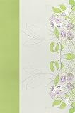 The Study Bible for Women: NKJV Large Print Edition, Willow Green/Wildflower LeatherTouch