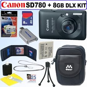Canon PowerShot Digital Camera with 8GB Deluxe Accessory Kit