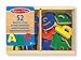 Melissa & Doug Wooden Alphabet Magnets, Letter Magnets for Kids, Fridge Magnets for Kids, Early Development & Activity Toys, Learning Toys, Toys for 2+ Year Old Girls or Boys