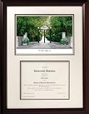 Georgia Bulldogs Framed Scholar Diploma Frame with Lithograph