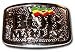Bob Marley RASTA FLAG Logo Metal Belt Buckle Image