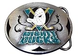 TH13 Anaheim Mighty Ducks NHL Hockey Belt Buckle Ice