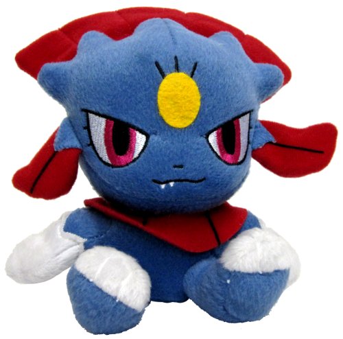 Pokemon Diamond and Pearl 6 Plush Poke Doll - Weavile