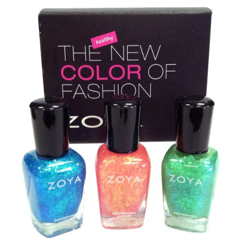 Zoya Fleck Effect Nail - Unboxed