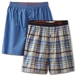 Dockers Mens 2 Pack Stretch Poplin Boxers 51pG1J%2BraML. SL160 Dockers Mens 2 Pack Stretch Poplin Boxers