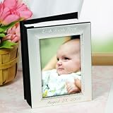 Exclusive Gifts and Favors-Beaded Baby Silver Photo Album By Cathy Concepts